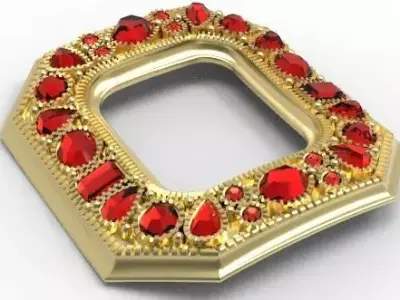 Luxury Shoe Ornament 3D print model