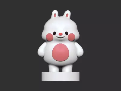 Tobi - Tonton Friends Fan Art - 3D Print Model 3D print model