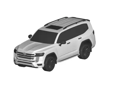 Toyota Land Cruiser 300 3D model by japan-car