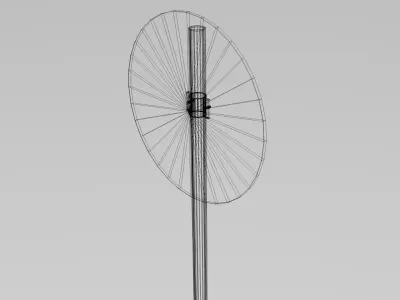 Maximum height sign 3D model