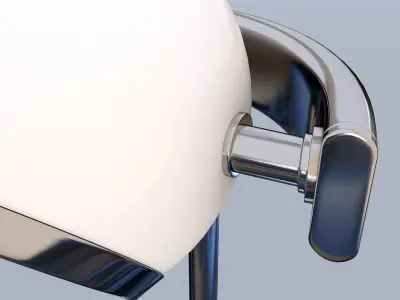 Modern Designer Lamp 3D model