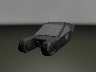 Car LAPD 2048  3D model