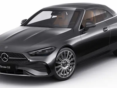 Mercedes-Benz CLE Cabriolet 2024 3D model