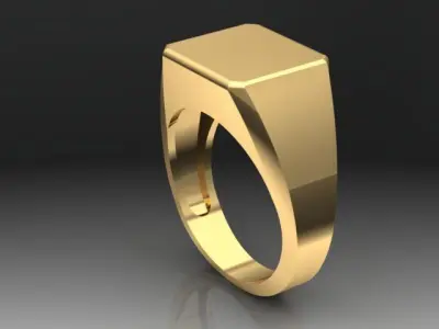 Men ring Free 3D print model