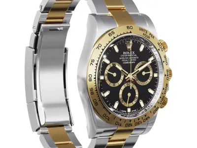Rolex Cosmograph Daytona two tone 3D model