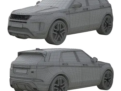 Range Rover Land Rover Evoque 3D model
