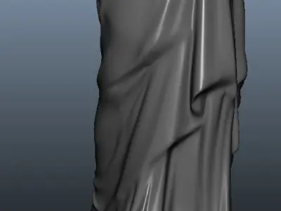 STATUE OF LIBERTY Low-poly 3D model