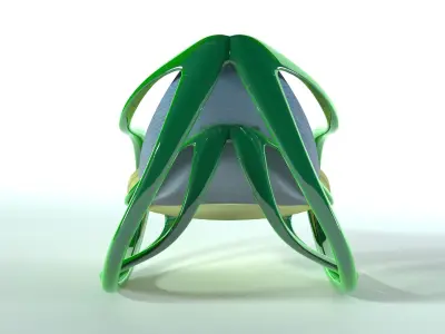 Rocking armchair Move ukrainian 3D model