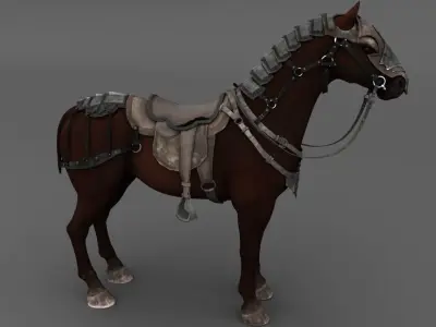 Dark Horse 3D model