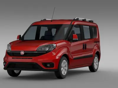 Fiat Doblo 152 2017 3D model