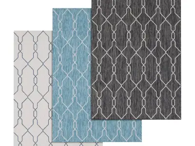 Rug Set 1922 3D model
