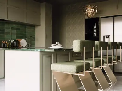 Interior - Kitchen - 021024 3D model