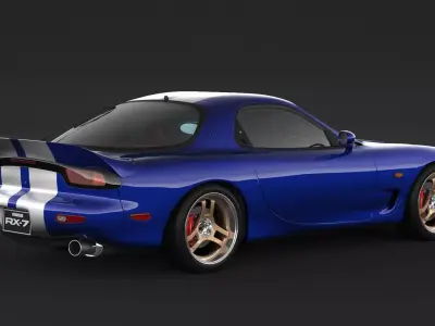 Mazda RX-7 Viper 3D model