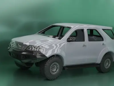 3D Print Model 2012 Toyota Fortuner 3D print model