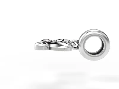 Butterfly with Gems 3D print model