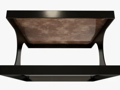 Coffee table modern 01 3D model