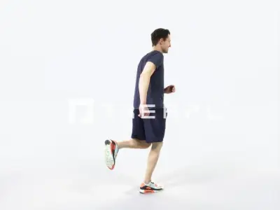 Virtue 02A Running Jogging Football Sports Man Low-poly 3D model