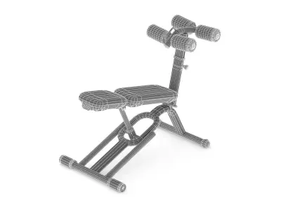 Technogym Element Crunch Bench 3D model