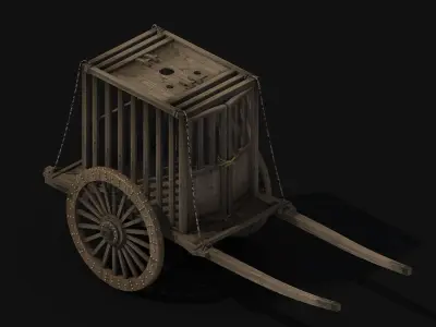 Game Official - Transportation - Cage 01 3D model