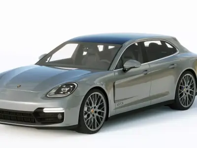 Porsche Panamera GTS Sport 2019 3D model