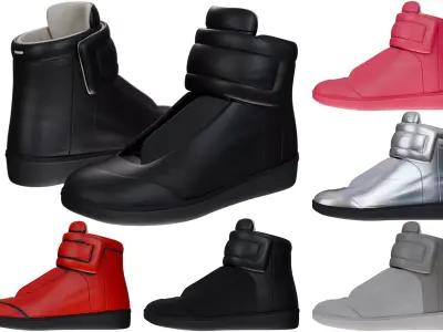 Maison Margiela Future Sneaker Low-poly 3D model