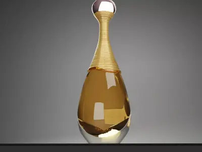 Christian Dior Jadore Infinissime Perfume Bottle 3D Model  3D model