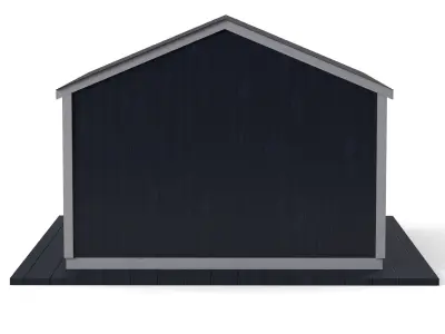 Garage House 3D model