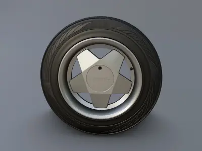 Wheels - Borbet A 3D model