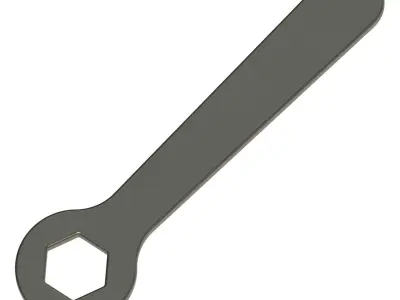 Hand Tool Spanner 3D print model