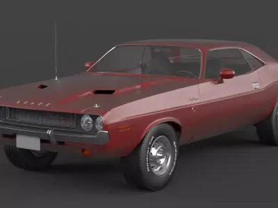 Dodge Challenger 3D model