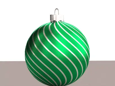 Christmas ball 3D model shop