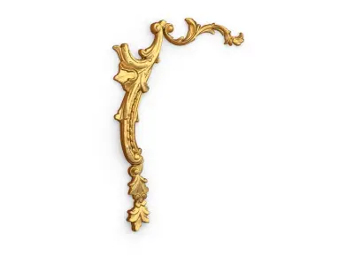 Classic decor ornament 335 3D model