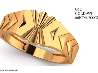 Turkish Plane Rings-96 Check Description 3D print model