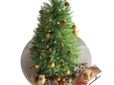 Christmas tree 3D model
