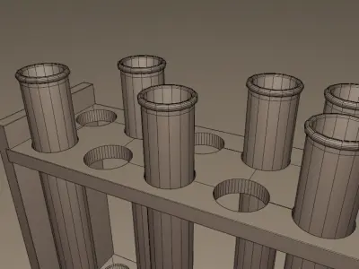 Laboratory Glassware  Free low-poly 3D model