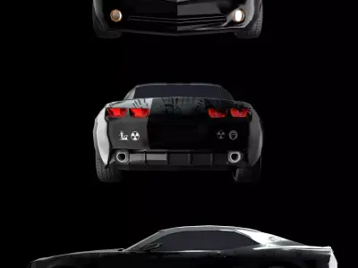 Car camaro 3D model 3D model