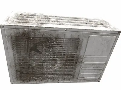 Air conditioner outdoor 6b 3D model