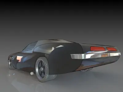 Dodge Challenger Free 3D print model