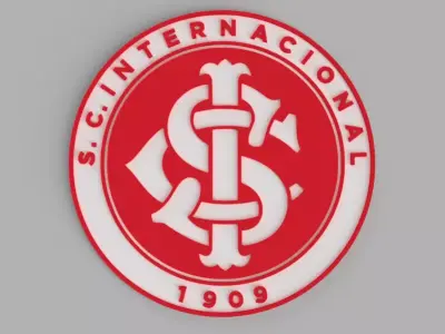 Sport Club Internacional Porto Alegre Football Shield Wall  Free 3D print model