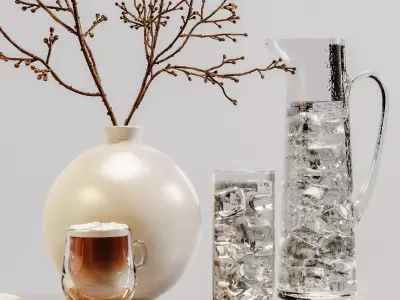 decorative set 142 3D model