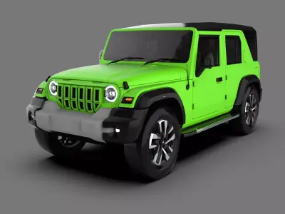 Mahindra Thar ROXX 2025 3D model