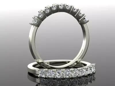 Band Ring 3D print model