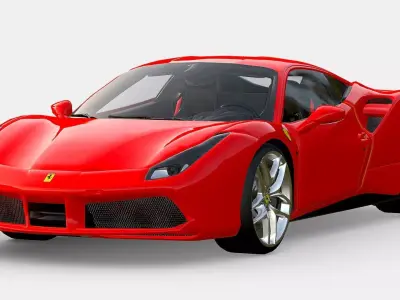 Ferrari 488 GTB 3D model