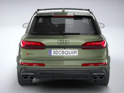 Audi SQ7 2025 3D model