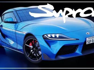 Toyota Supra Mk5 3D model