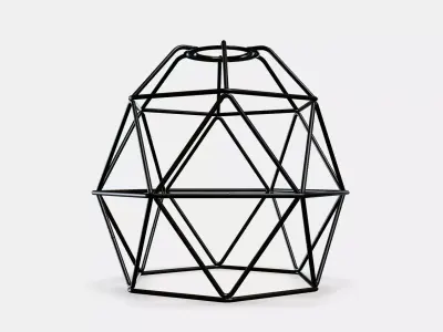 BRUNSTA Pendant lamp shade 3D model