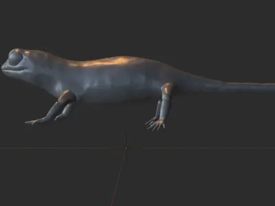 Tiger Salamander 3D model