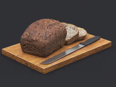 Bread Board I 3D model