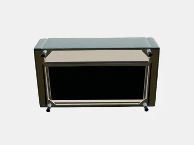 LANDSKRONA 2-seat sofa 3 Low-poly 3D model