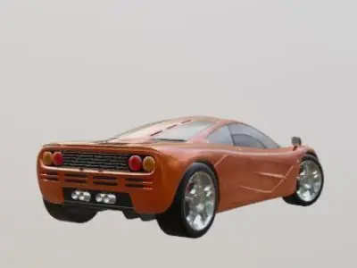 mclaren f1 3D model